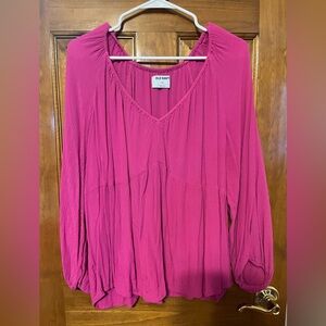 Old Navy Women's Fuchsia Blouse